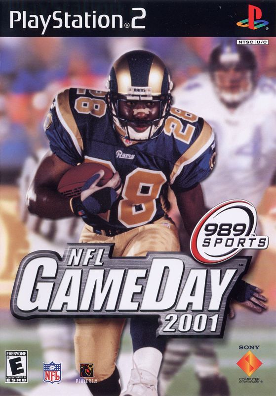 NFL GameDay 2001 box art for Playstation